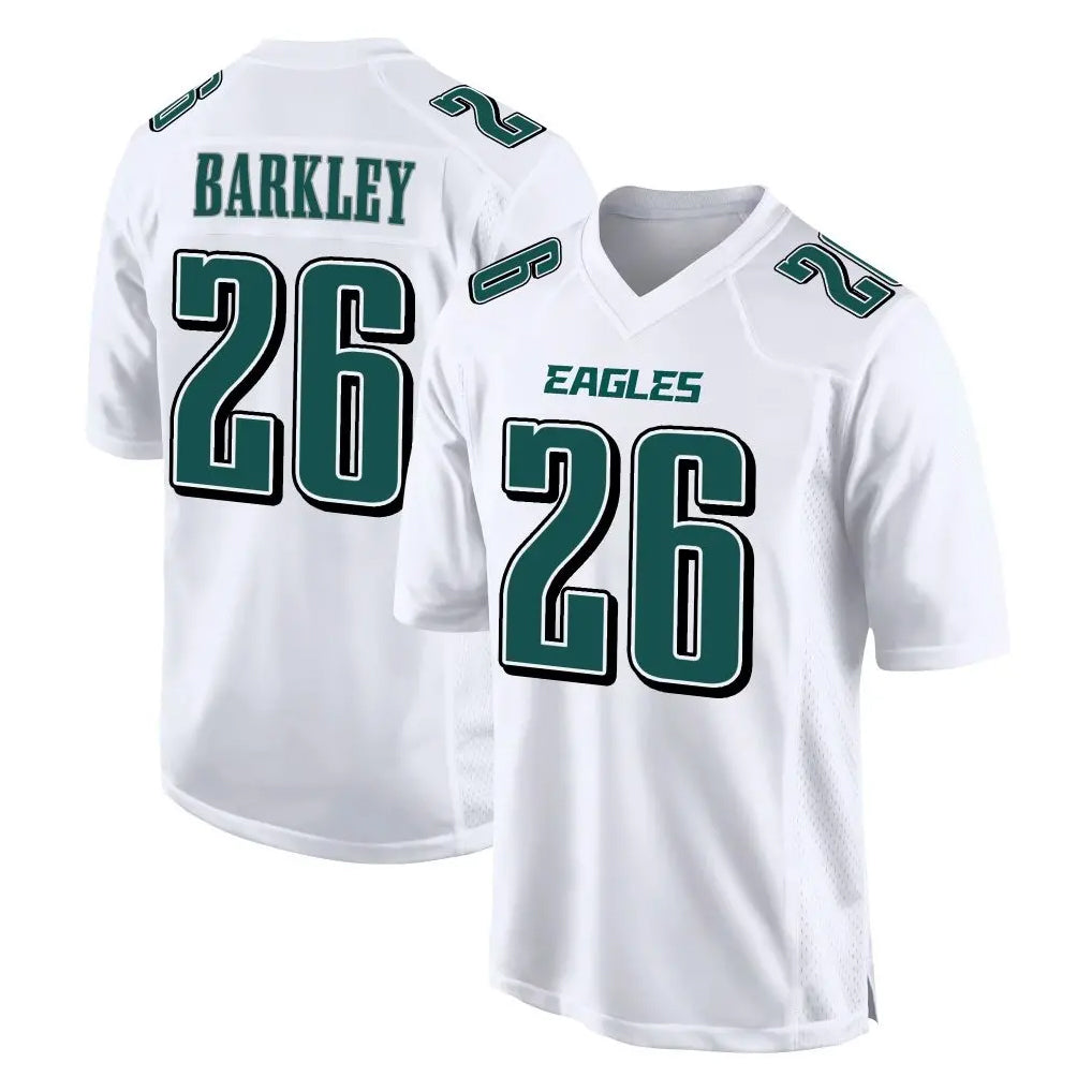 Mdoa P.Eagles #26 Saquon Barkley Player White Tundra Fashion Home Game Stitched Jerseys