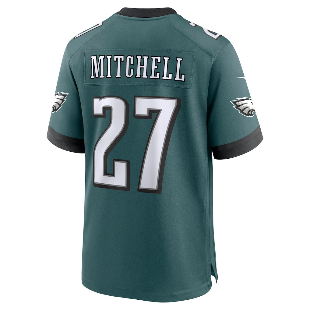Mdoa P.Eagles #27 Quinyon Mitchell Midnight Green Player Game Stitched Jerseys