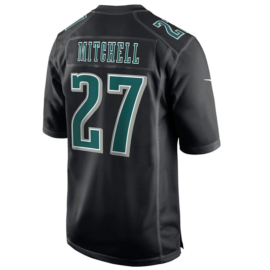 Mdoa P.Eagles #27 Quinyon Mitchell Player Black Fashion Game Stitched Jerseys