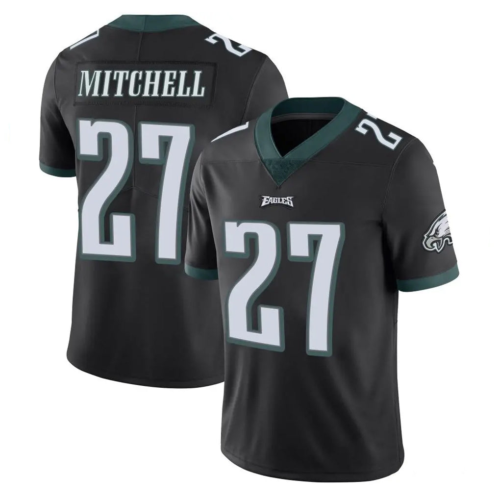 Mdoa P.Eagles #27 Quinyon Mitchell Player Black Limited Vapor Untouchable Home Game Stitched Jerseys