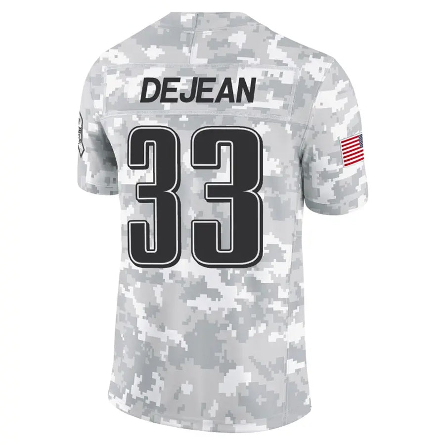 Mdoa P.Eagles #33 Cooper DeJean Player Arctic Camo Salute to Service Limited Stitched Jerseys