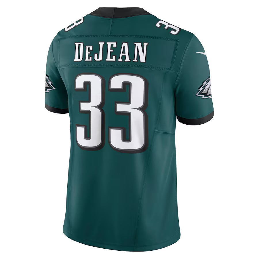 Mdoa P.Eagles #33 Cooper DeJean Player Midnight Green Vapor F.U.S.E. Limited Stitched Jerseys