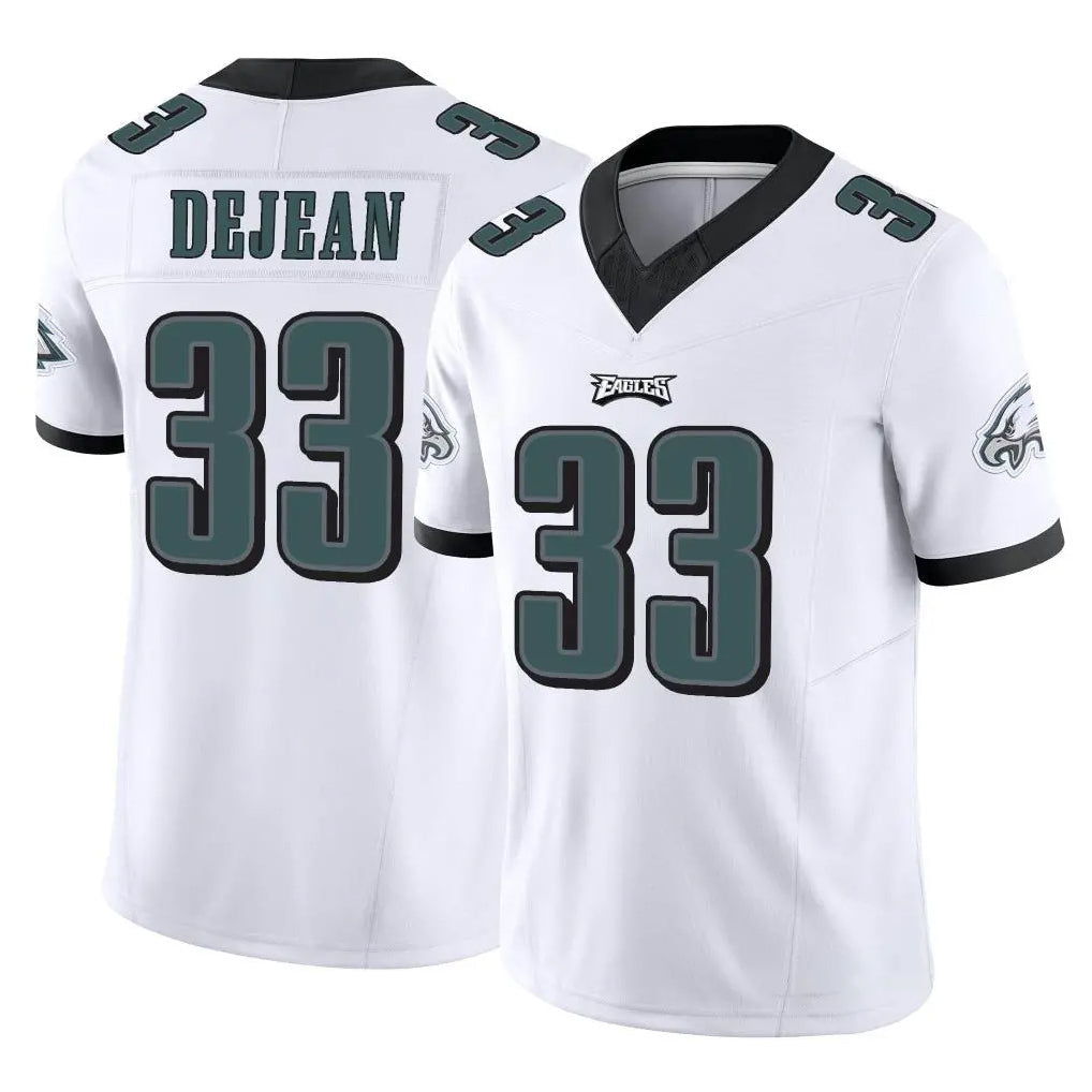Mdoa P.Eagles #33 Cooper DeJean Player White Limited Vapor F.U.S.E. Home Game Stitched Jerseys