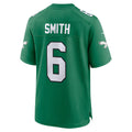 Mdoa P.Eagles #6 DeVonta Smith Kelly Green Alternate Game Player Stitched Jerseys