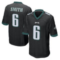 Mdoa P.Eagles #6 DeVonta Smith Player Black Home Game Stitched Jerseys