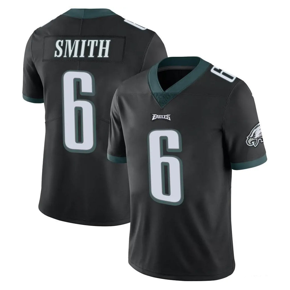 Mdoa P.Eagles #6 DeVonta Smith Player Black Limited Vapor Untouchable Home Game Stitched Jerseys