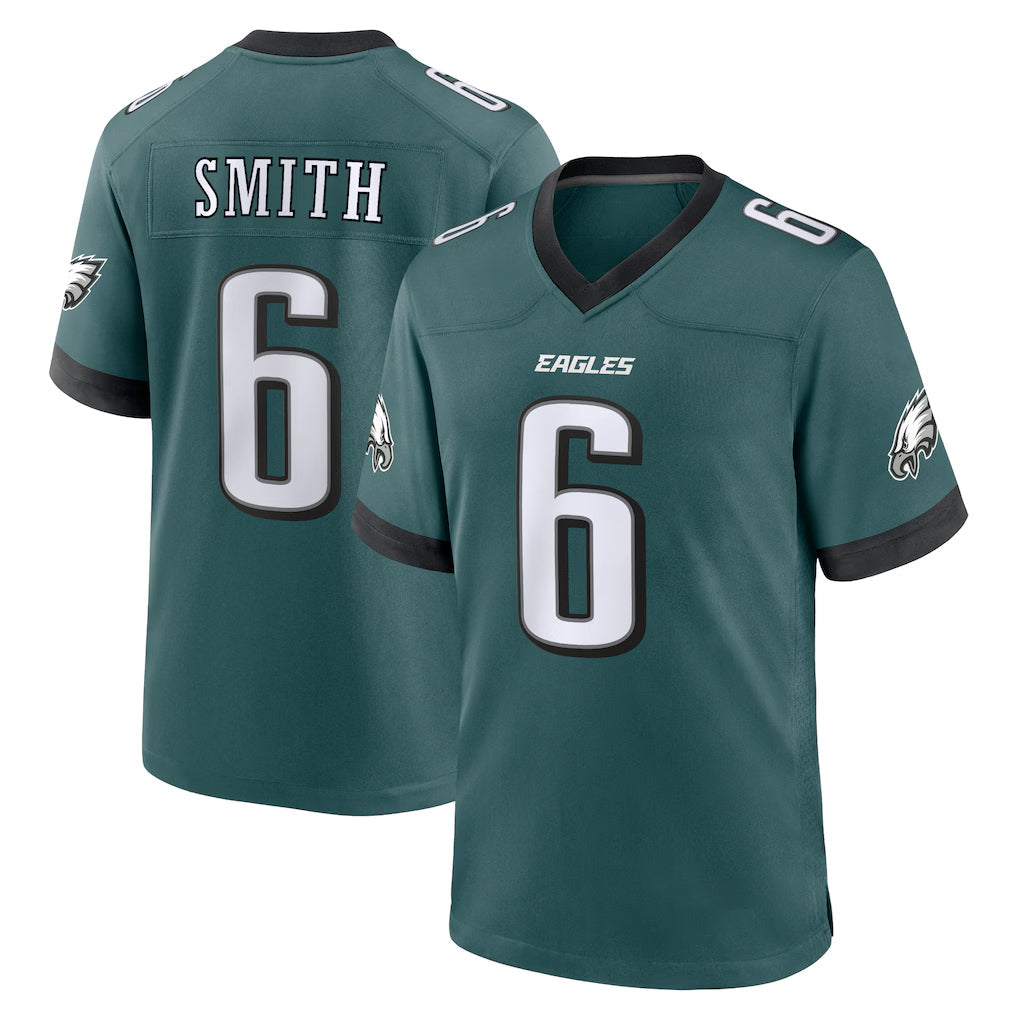 Mdoa P.Eagles #6 DeVonta Smith Player Green Home Game Stitched Jerseys