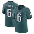 Mdoa P.Eagles #6 DeVonta Smith Player Green Home Game Stitched Jerseys