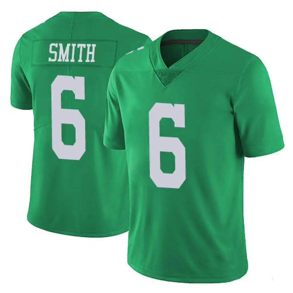 Mdoa P.Eagles #6 DeVonta Smith Player Green Limited Vapor Untouchable Home Game Stitched Jerseys
