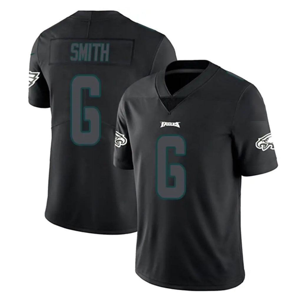 Mdoa P.Eagles #6 DeVonta Smith Player Limited Black Impact Home Game Stitched Jerseys