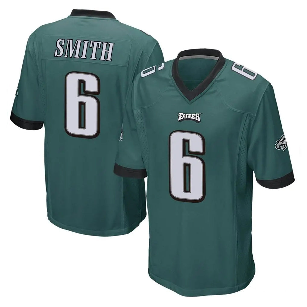 Mdoa P.Eagles #6 DeVonta Smith Player Team Color Green Home Game Stitched Jerseys