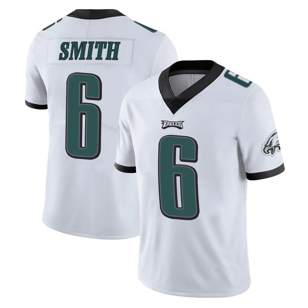 Mdoa P.Eagles #6 DeVonta Smith Player White Limited Vapor Untouchable Home Game Stitched Jerseys