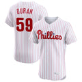 Mdoa P.Phillies #59 Jhoan Duran Player White Home Limited Elite Stitched Jerseys