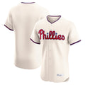 Mdoa P.Phillies Blank Player Cream Home Limited Elite Stitched Jerseys