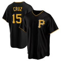 Mdoa P.Pirates #15 Oneil Cruz Player Black Alternate 2025 Home Game Stitched Jerseys