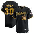 Mdoa P.Pirates #30 Paul Skenes Player Black Home Limited Stitched Jerseys