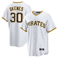 Mdoa P.Pirates #30 Paul Skenes Player White Home Game Stitched Jerseys