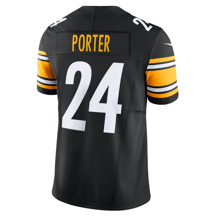 Mdoa P.Steelers #24 Joey Porter Jr. Player Gold Alternate 1933 Throwback Game Stitched Jersey