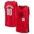 Mdoa PT.Blazers Fanatics Red Fast Break Replica Jerseys - Statement Edition