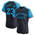 Mdoa S.Diego Padres #23 Fernando Tatis Jr Player Navy National League All-Star Elite Limited Stitched Jerseys