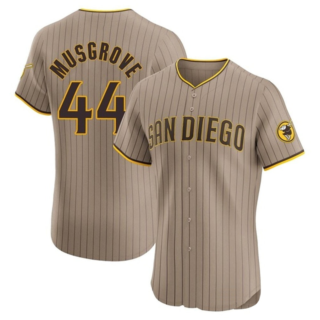 Mdoa S.Diego Padres #44 Joe Musgrove Player Khaki Home Limited Elite Stitched Jerseys