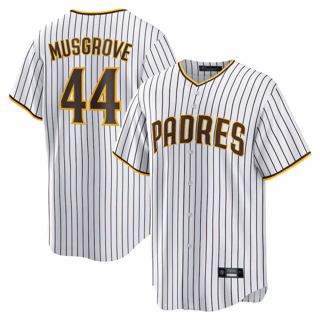 Mdoa S.Diego Padres #44 Joe Musgrove Player White Home Game Stitched Jerseys