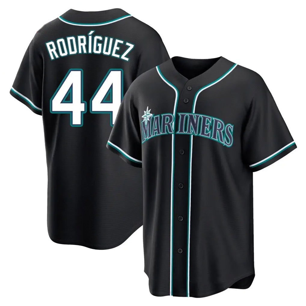 Mdoa S.Mariners #44 Julio Rodriguez Player Black Fashion Home Limited Stitched Jerseys