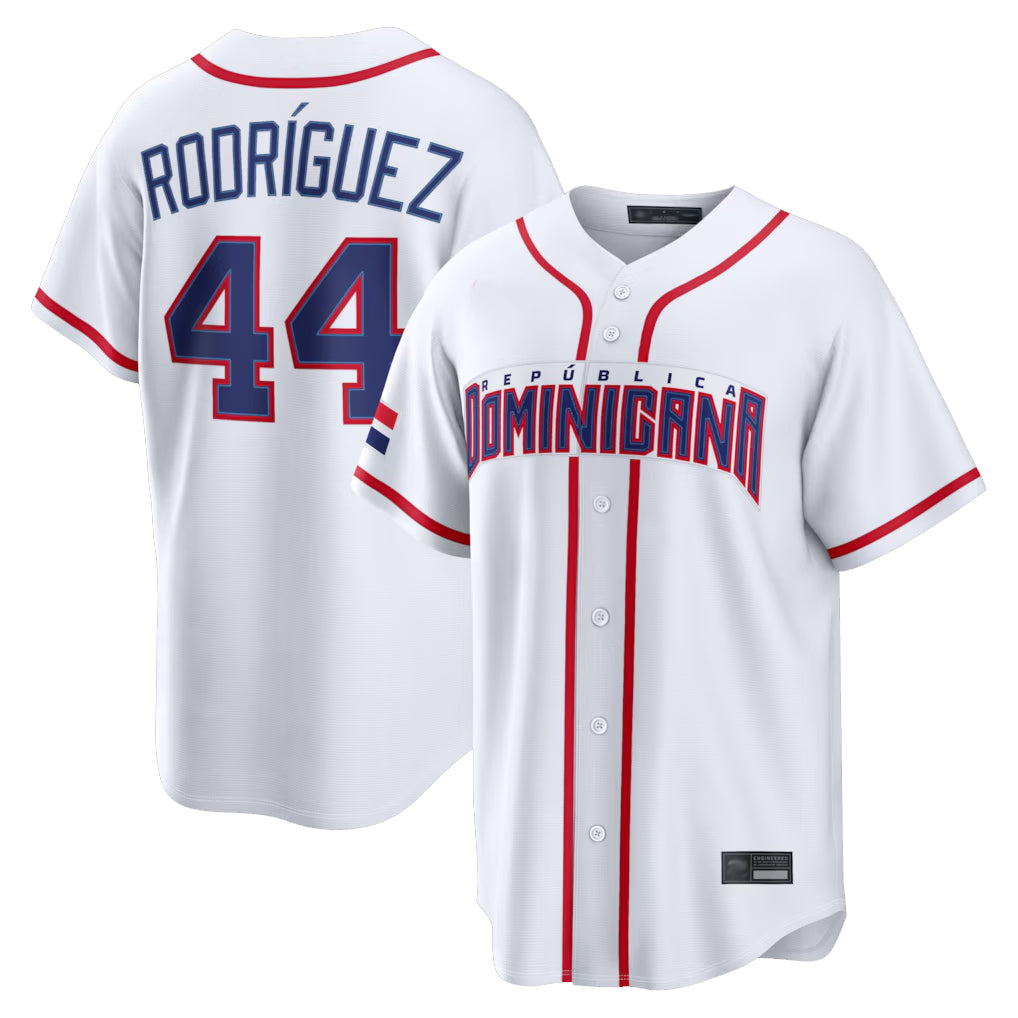 Mdoa S.Mariners #44 Julio Rodriguez Player White 2026 World Classic Home Stitched Jerseys