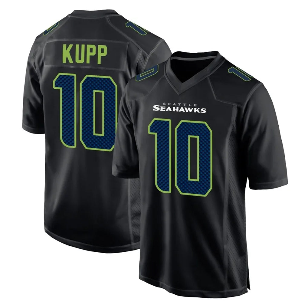 Mdoa S.Seahawks #10 Cooper Kupp Player Black Limited Fashion Home Game Stitched Jerseys