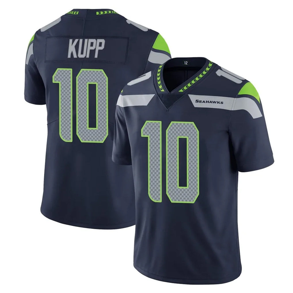 Mdoa S.Seahawks #10 Cooper Kupp Player Navy Limited Vapor Untouchable Home Game Stitched Jerseys