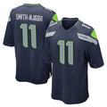 Mdoa S.Seahawks #11 Jaxon Smith-Njigba Player Navy Home Game Stitched Jerseys