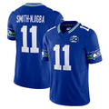 Mdoa S.Seahawks #11 Jaxon Smith-Njigba Player Royal 50th Season Vapor F.U.S.E. Limited Stitched Jerseys