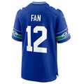 Mdoa S.Seahawks #12 12s Royal Throwback Player Game Jersey Stitched American Stitched Jersey