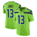 Mdoa S.Seahawks #13 Ernest Jones IV Player Green Limited Color Rush Home Game Stitched Jerseys