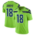 Mdoa S.Seahawks #18 Elijah Arroyo Player Green Limited Color Rush Home Game Stitched Jerseys