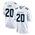 Mdoa S.Seahawks #20 Julian Love Player White Tundra Fashion Home Game Stitched Jerseys