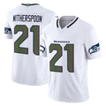 Mdoa S.Seahawks #21 Devon Witherspoon Whitel Rivalries Vapor Limited Home Game Stitched Jerseys