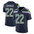 Mdoa S.Seahawks #22 Rashid Shaheed Player Navy Limited Vapor Untouchable Home Game Stitched Jerseys