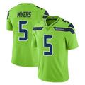 Mdoa S.Seahawks #5 Jason Myers Player Green Limited Color Rush Home Game Stitched Jerseys