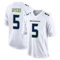 Mdoa S.Seahawks #5 Jason Myers Player White Tundra Fashion Home Game Stitched Jerseys