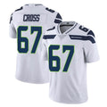 Mdoa S.Seahawks #67 Charles Cross Player White Limited Vapor Untouchable Home Game Stitched Jerseys