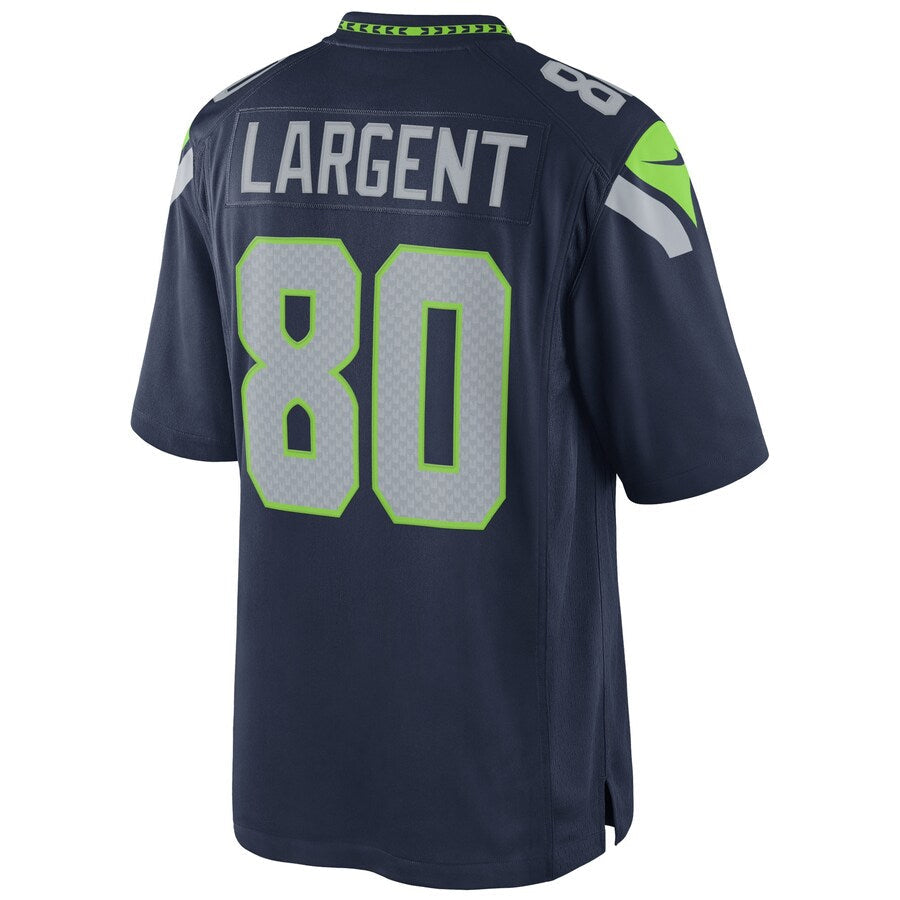 Mdoa S.Seahawks #80 Steve Largent Player Navy Home Game Stitched Jerseys