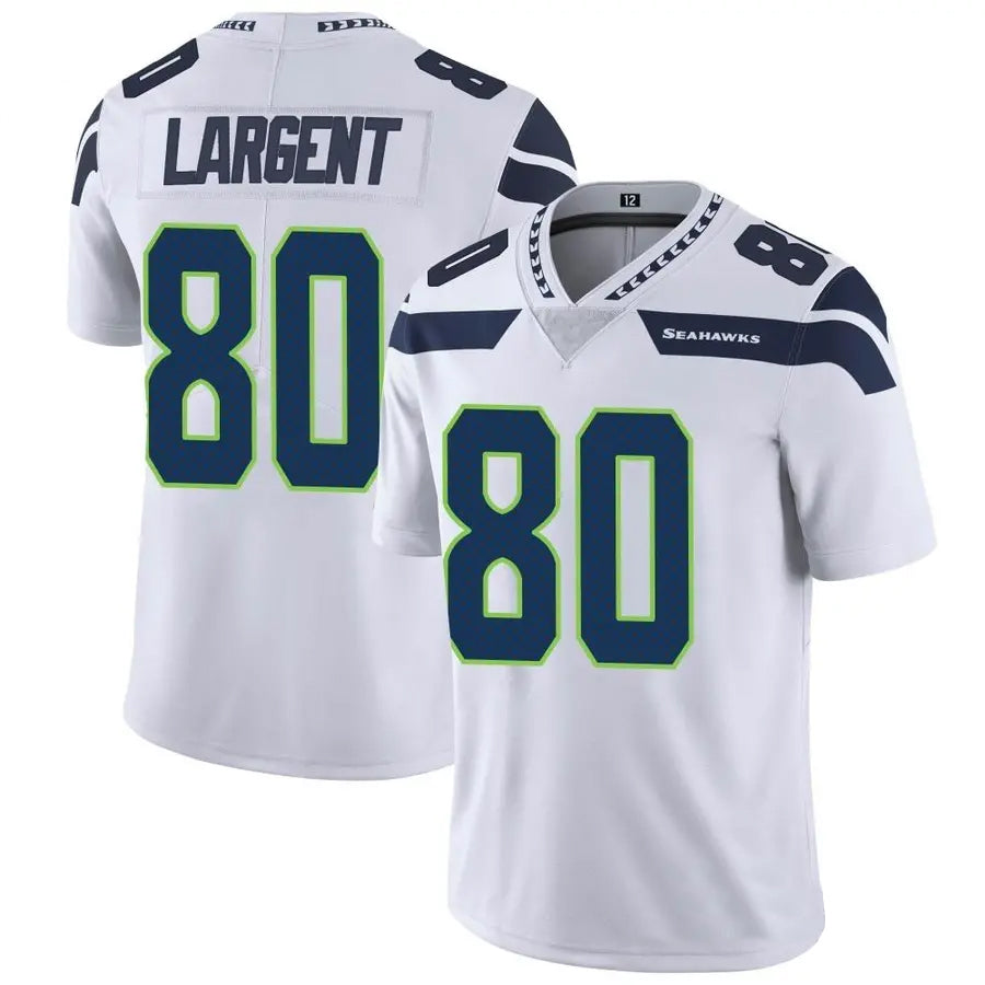 Mdoa S.Seahawks #80 Steve Largent Player White Vapor Limited Stitched Jerseys
