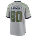 Mdoa S.Seahawks #80 Steve Largent Player Wolf Gray Rivalries Collection Game Stitched Jerseys