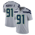 Mdoa S.Seahawks #91 Byron Murphy II Player Gray Limited Vapor Untouchable Home Game Stitched Jerseys