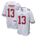 Mdoa SF.49ers #13 Brock Purdy Player White Home Game Stitched Jerseys