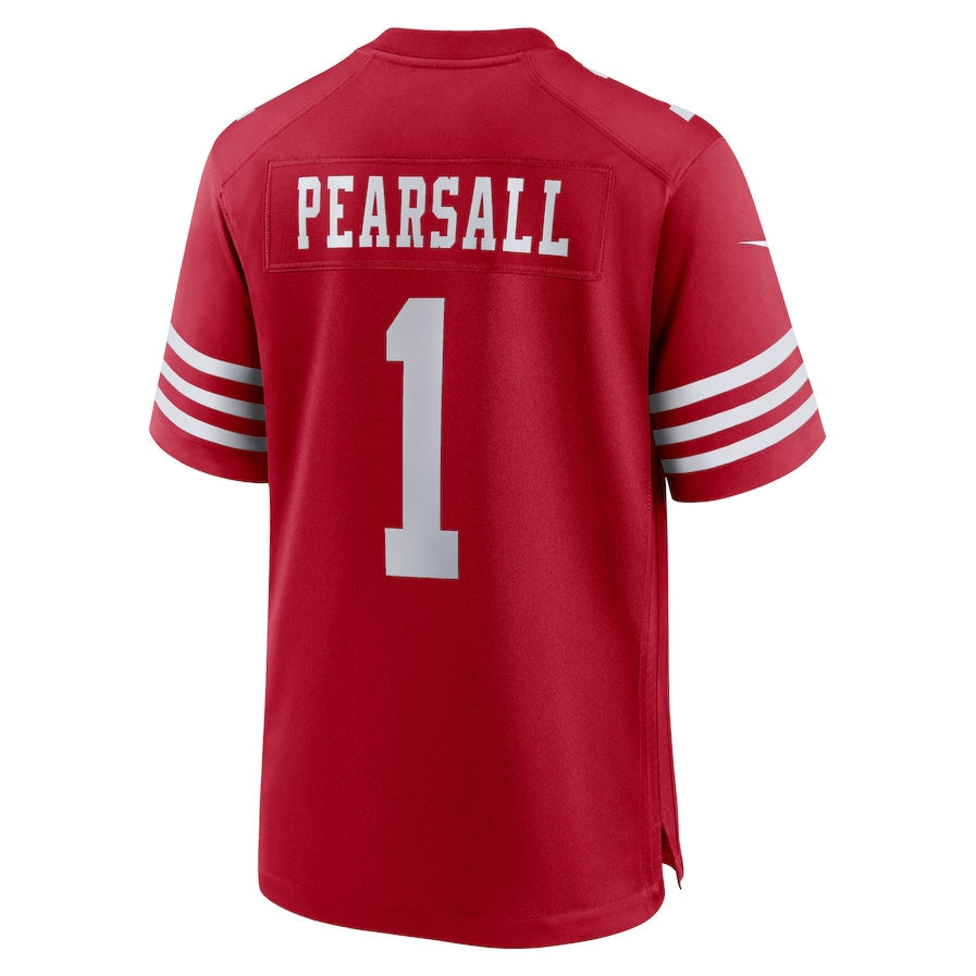 Mdoa SF.49ers #1 Ricky Pearsall 2024 Draft First Round Pick Player Game Stitched Jerseys