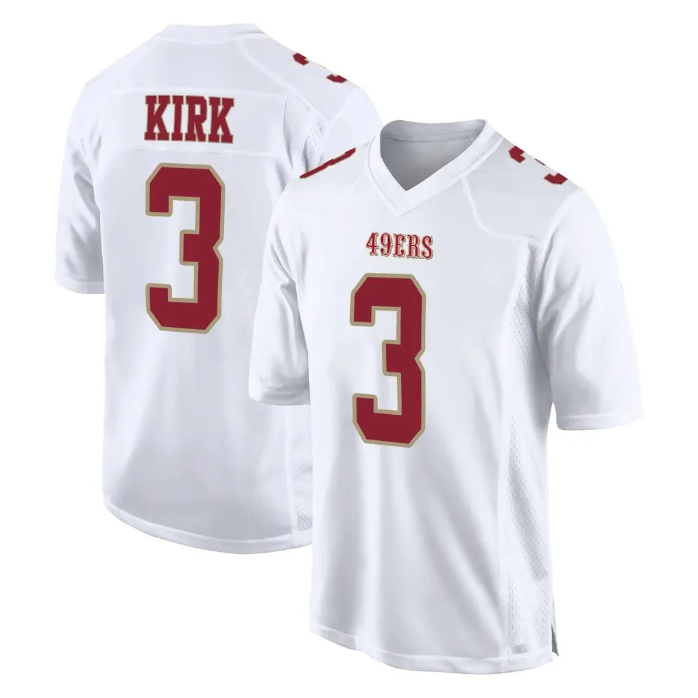 Mdoa SF.49ers #3 Christian Kirk Player White Fashion Home Game Stitched Jerseys
