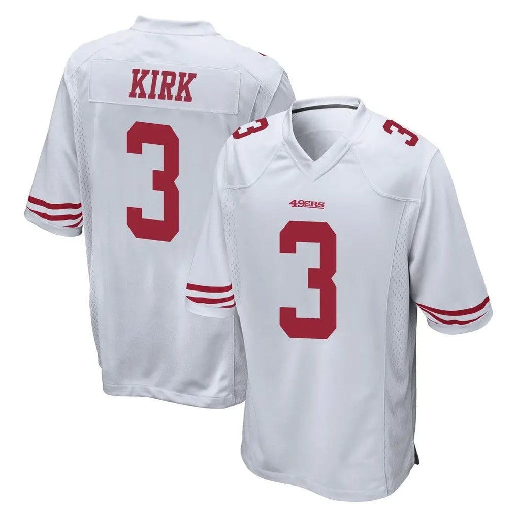 Mdoa SF.49ers #3 Christian Kirk Player White Home Game Stitched Jerseys