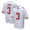 Mdoa SF.49ers #3 Christian Kirk Player White Home Game Stitched Jerseys